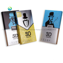 New Design Custom Mobile Phone Protect Film Paper Packaging Box